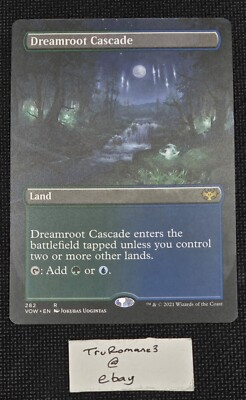 Magic the Gathering (mtg): VOW: Dreamroot Cascade (Borderless) - Rare - REG - NM