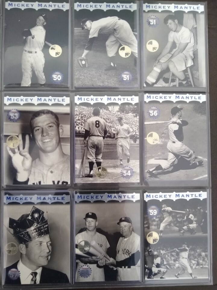 Mickey Mantle #MM3 1996 Stadium Club Members Only