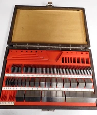 Starrett Webber - SS81A1 - Steel, English, Gr. 2 Gage Block Set 80 pieces - PD32