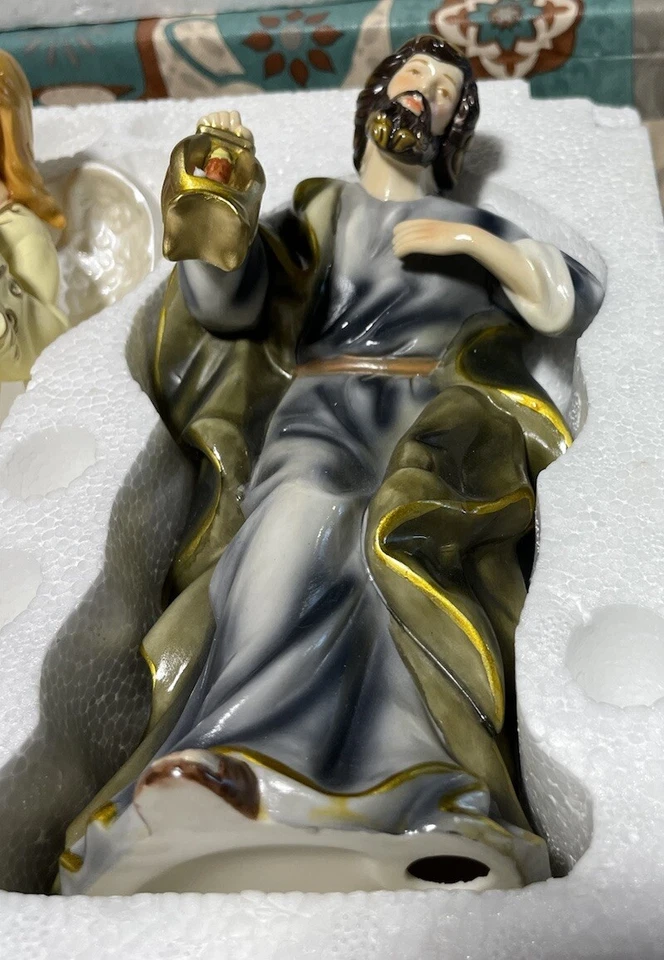 Homco домашние интерьеры фарфора Рождество полный 11 изделий красивый - Изображение 2 из 4