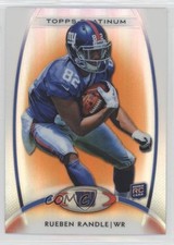 2012 Topps Platinum Rookie Retail Orange Refractor Rueben Randle #122 0w6