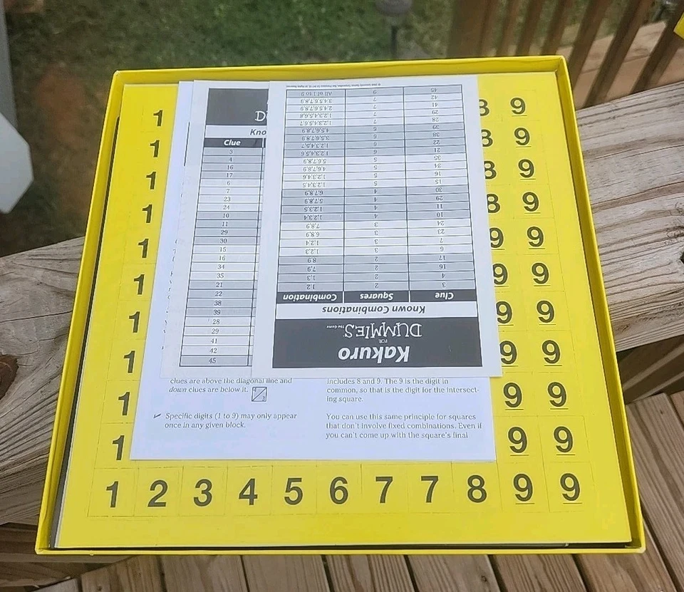 University Games Boardgame Kakuro for Dummies - Image 3 of 3