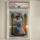 Panini 2021 Prizm Stained Glass Aaron Judge SG-5 Silver Prizm PSA 9 Yankees Card