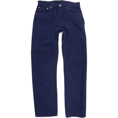 Levi's 501 Made in USA Homme Bleu Straight Regular Mom Jeans W31 L32 (72974) - Photo 1/4