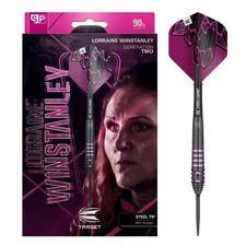 Target Darts Lorraine Winstanley G2 SP 90% Tungsten Steel Tip Darts - 24g