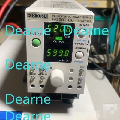 PAS500-0.6 0-500V 0-0.6A DC POWER SUPPLY &ex