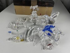 Lot de figurines Swarovski avec défauts et figurines incomplètes. État voir F