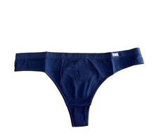 Victoria's Secret PINK Solid Seamless Thong Panty Inkblot