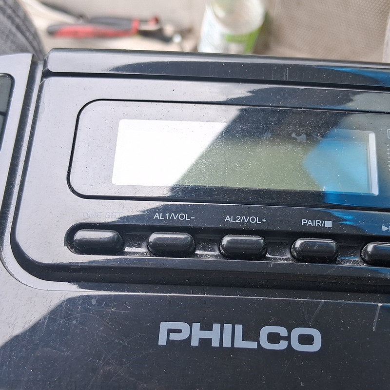 Philco PSS1003 Bluetooth CD Shelf System MP3 USB Playback FM Radio Black