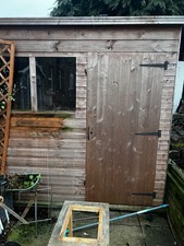 7ft x 5ft garden shed