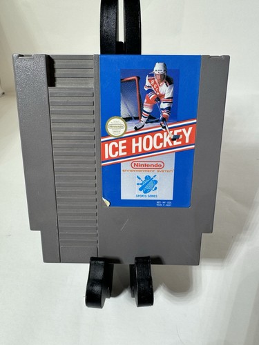 Ice Hockey (Nintendo NES, 1988) Authentic Game Cart! Tested & Works