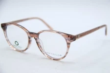 NEW ANN TAYLOR AT343 C02 CLEAR BROWN GOLD AUTHENTIC FRAMES EYEGLASSES 49-16