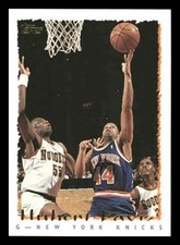 1994-95 Topps #162 Hubert Davis New York Knicks