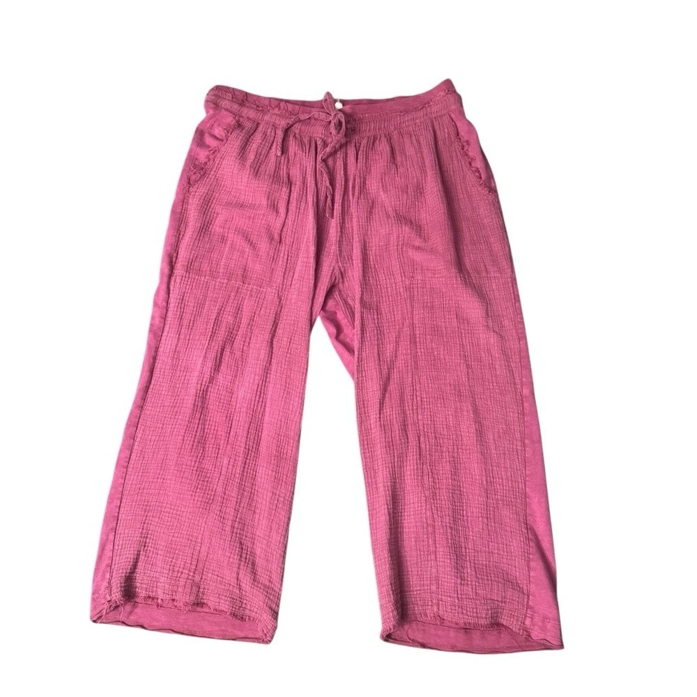 Anthropologie Daily Practice Carter Gauzy Pants Size XL
