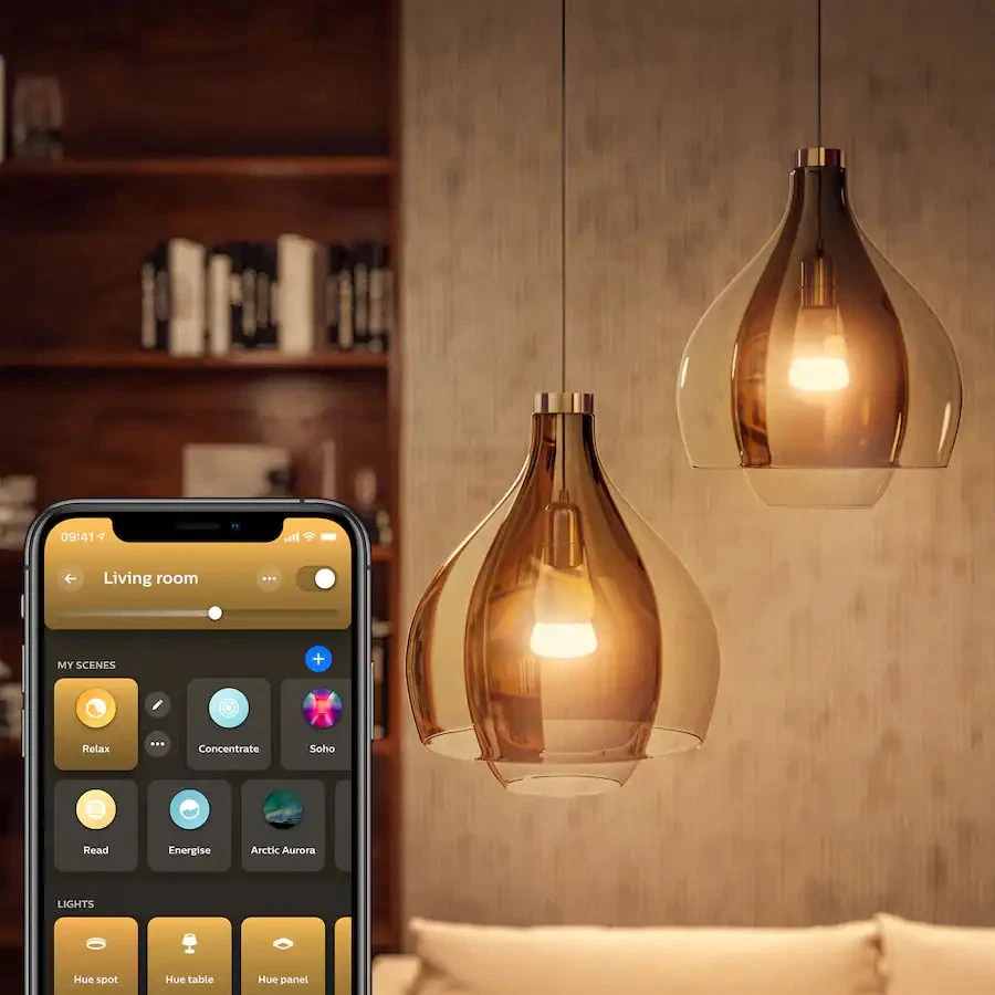 Philips Hue White Ambiance 1100 Smart LED Bulbs 4-Pack E26 Bluetooth New - Image 4 of 4