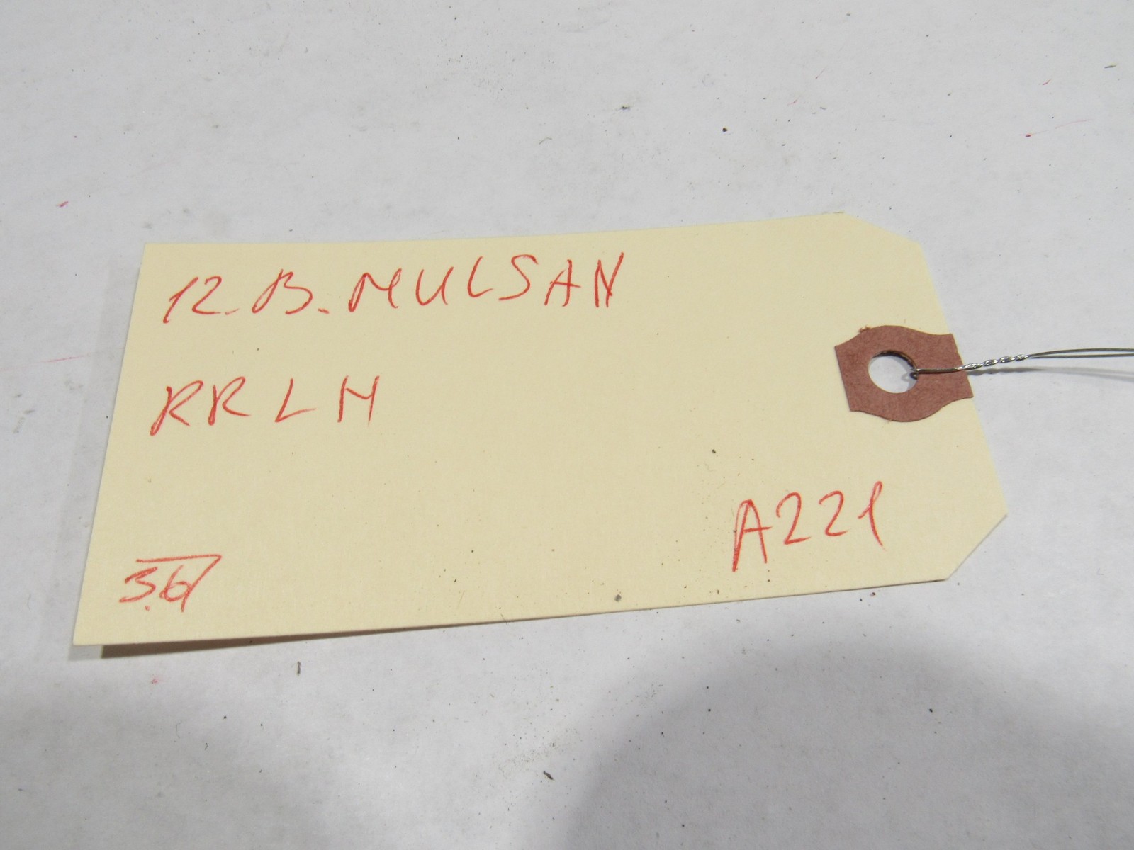 10-20 Bentley Mulsanne 2012 Rear Left Driver Door Wire Wiring Harness @1