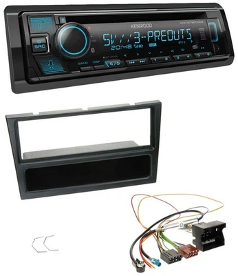 Kenwood Bluetooth USB CD MP3 DAB Autoradio für Opel Agila Combo Corsa C Omega B - Bild 1 von 4