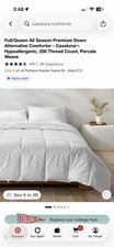 Full/Queen All Season Premium Down Alternative Comforter - Casaluna