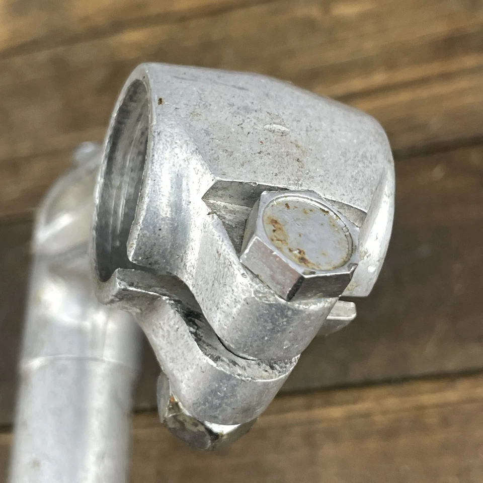 Vintage Nitto Forged Quill Stem 22.2mm 1 in 95 I-Beam Japan Road Bike Silver 70s - Image 4 of 4