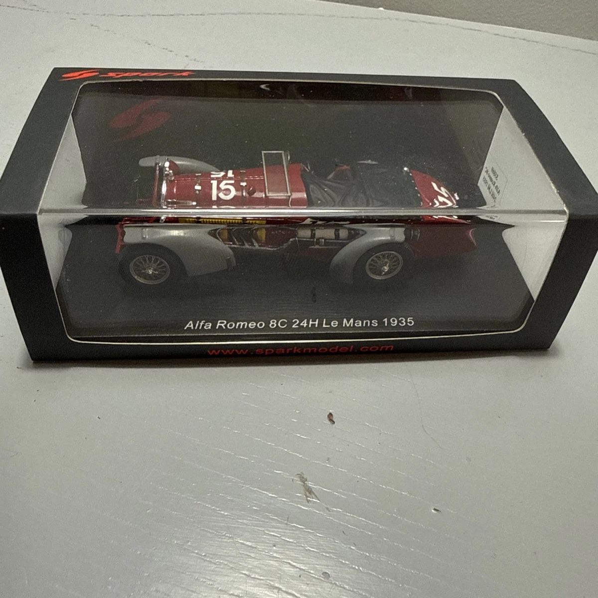Spark Alfa Romeo 8C #15 – 24 Heures Du Mans 1935 – 1/43 – NEUVE