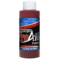 Face Painting Makeup   ProAiir Waterproof Makeup - 2.1 oz 60ml Blood Red