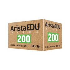 Arista EDU Ultra 200 B W Negative Film, 35mm Roll Film, 36 Exposures