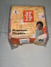 Hello Bello Premium Diapers Size 4 Sunflower Design 21 Diapers 22 To 37 Lbs
