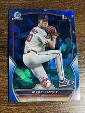 ALEX CLEMMEY 2023 Bowman Draft #BDC-79 1st Chrome Sapphire Refractor