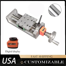 Manual CNC Slide Table Self-lock Digital Display Linear Module Z Position Stage