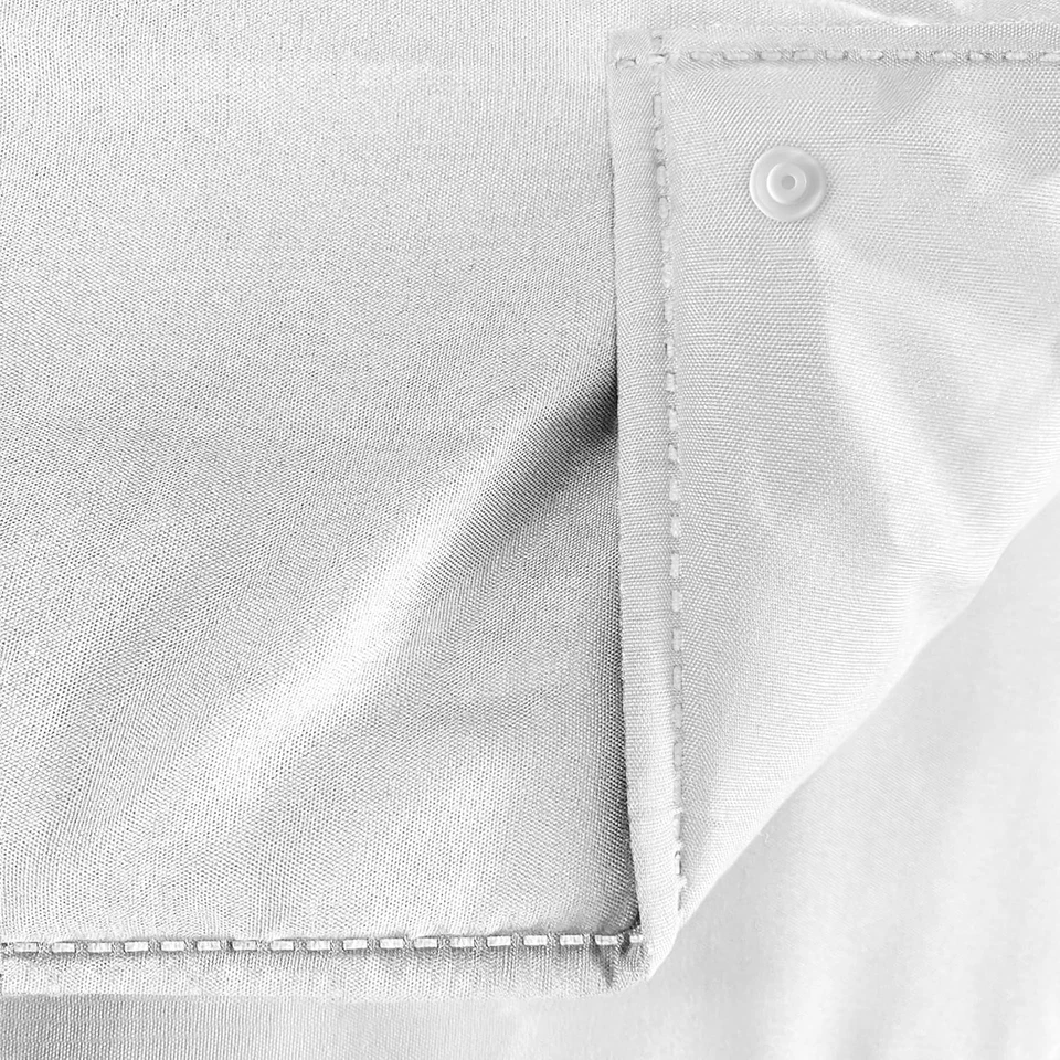 Piumino 4 Stagioni Prestige, Microfibra, Bianco, 250 X 200 Cm - Immagine 3 di 4