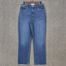 Abercrombie Fitch Jeans Womens 30/10R Blue The 90s Straight Ultra High Rise