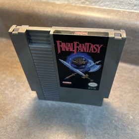Final Fantasy (Nintendo NES,1990) Authentic Cartridge With Sleeve,See Photos,VGC