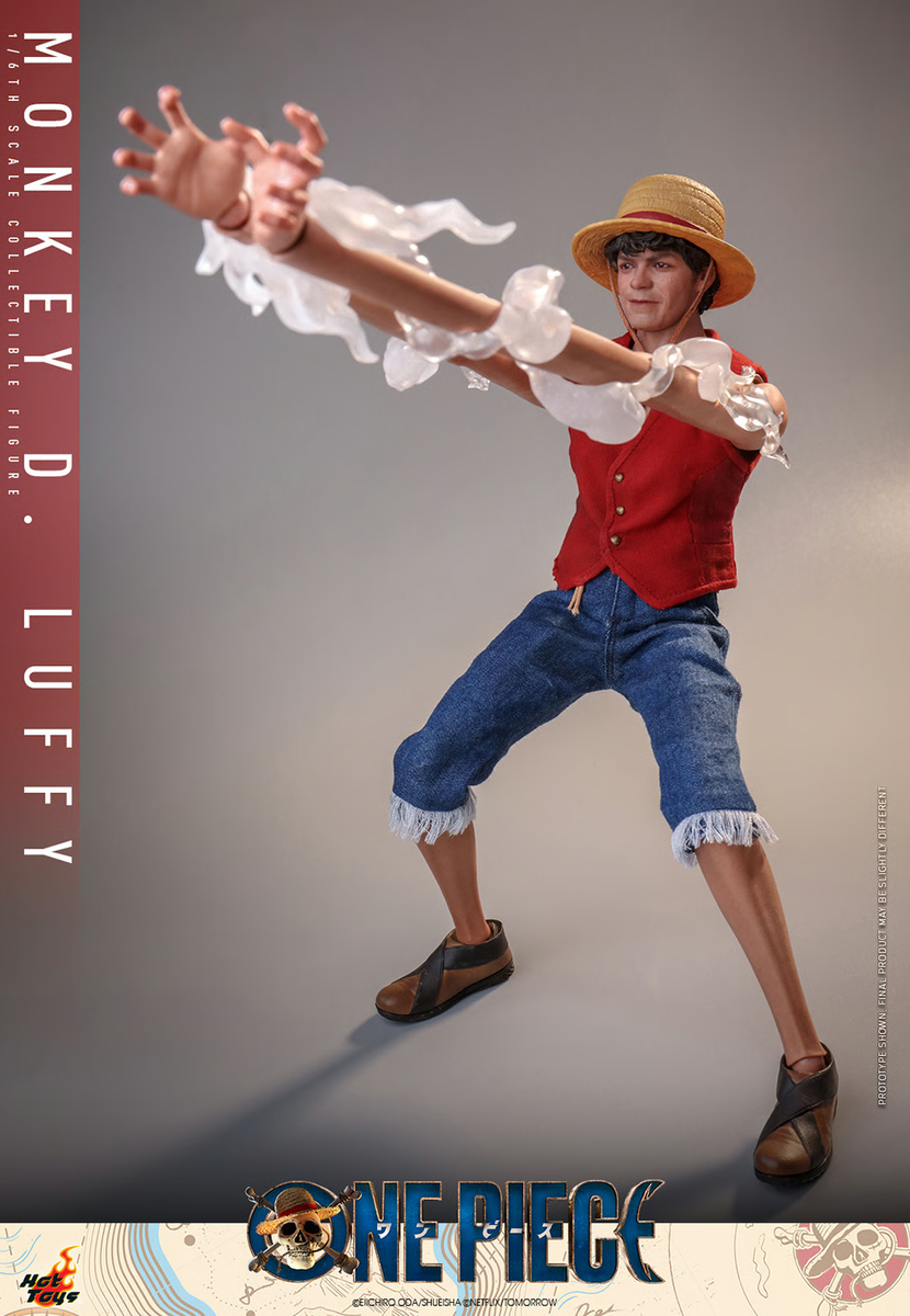 1/6 Netflix One Piece Monkey D. Luffy Figure Hot Toys TMS109