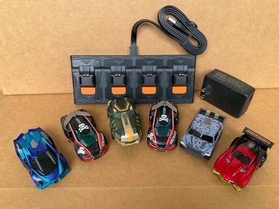 Anki Drive Expansion Car LOT of 6 International MXT Thermo Big Bang Charging Pad
