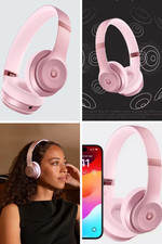 Beats Solo4 Headphones Wireless Bluetooth - Metallic Pink - New Sealed |RRP £200