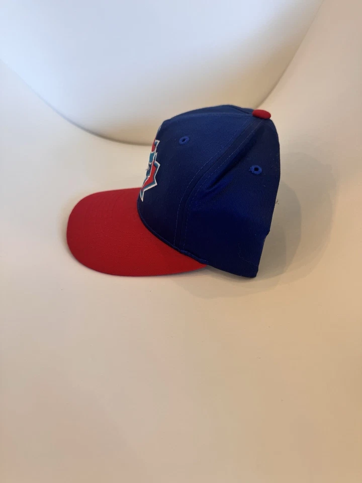 Gorra YOUTH Vintage Toronto Blue Jays Snapback Azul MLB Béisbol Años 90 Nueva con Etiquetas Foto 3 de 4