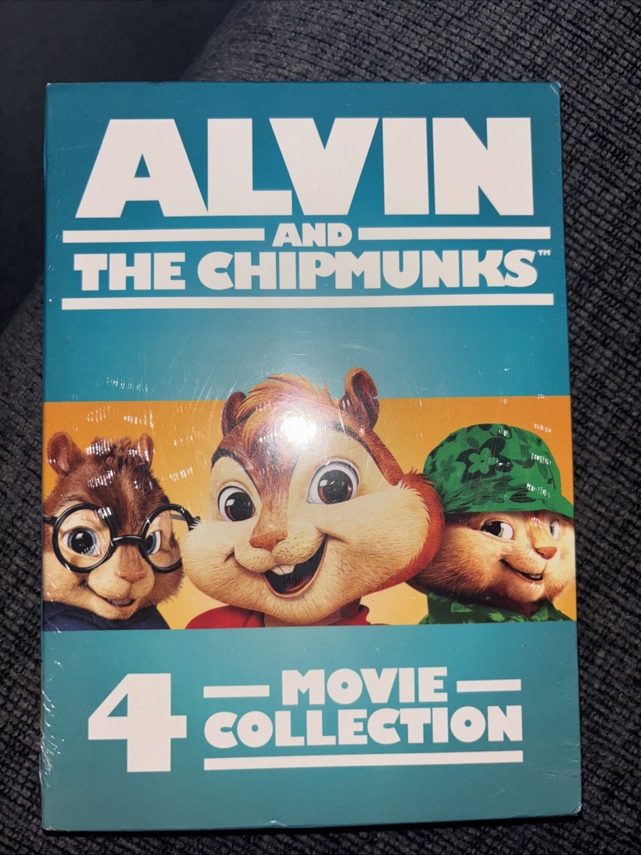 Alvin and the Chipmunks: 4-Movie Collection DVD NEW SEALED Blu Ray