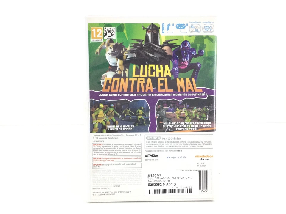 TEENAGE MUTANT TURTLES  . Pal España... Envio Certificado ... Paypal, foto 2 de 5