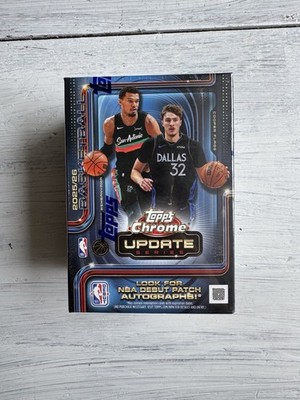 Topps Chrome Basketball 2025-26 Update Value Box - NEU SEALED  
