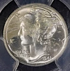 1941 Mercury Head Dime PCGS MS66 Toned Surfaces CX42