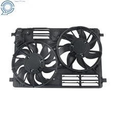 Dual Engine Radiator Cooling Fan Assembly For Ford Escape 2017-19 2.0L EJ7Z8C607