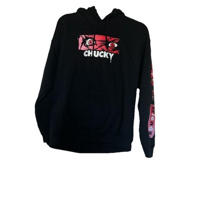 Chucky Childs Play Hoodie Pullover Horror Graphics M Lets Be Friends