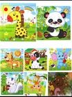 Puzzles for Kids Ages 3-5, 8Pack Wooden Jigsaw Toddlers Ages