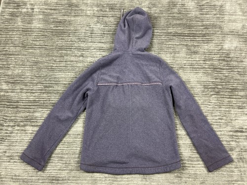 Vintage Roxy Quiksilver Hoodie Womens Medium Purple Fleece 1/4 Zip Pullover - Picture 7 of 11