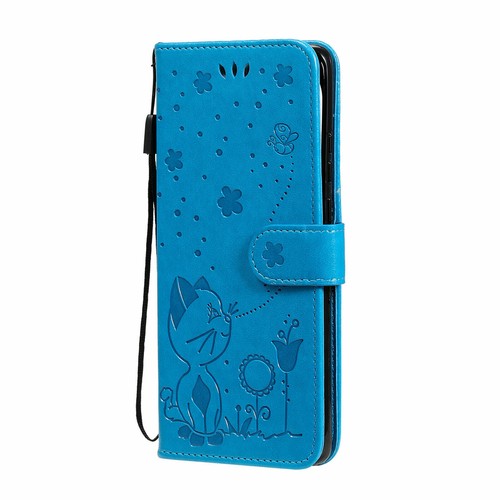Cat Leather Flip Wallet Phone Case for Huawei Y6P Y5P Nova 7 6 Y6 Y7 Y9 2019 - Picture 6 of 17
