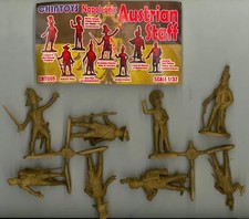 Chintoys 1/32 NAPOLEONIC AUSTRIAN GENERAL STAFF Figure Set