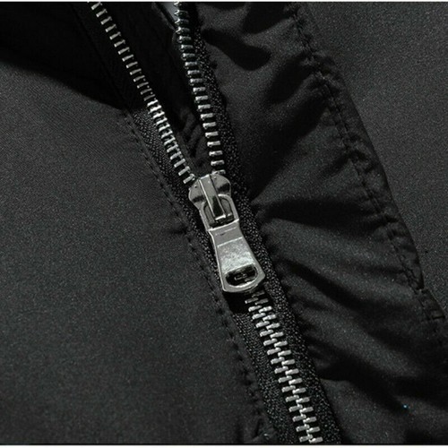 Herren Ente Daunenjacke Kapuzenjacke Outwearlinie Puffer Parka Verdicken Winter- - Bild 8 von 17