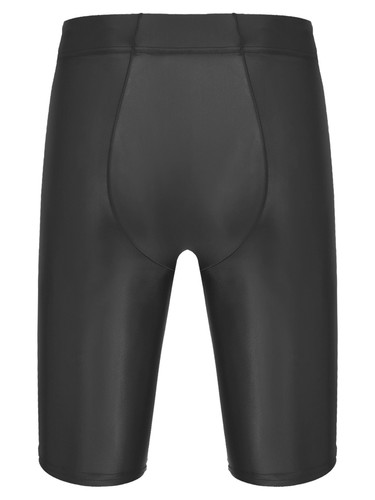 Herren Glänzende Shorts Kompressionshose Kurze Hose Sports Run Fitness Unterhose - Picture 37 of 113