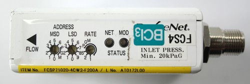 Fujikin Mass Flow Controller - P7000D - FCSP7102D-4CW2-F200A
