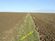 Photo 6x4 Green Strip Haverhill/TL6645 Footpath leading to Haverhill see c2012